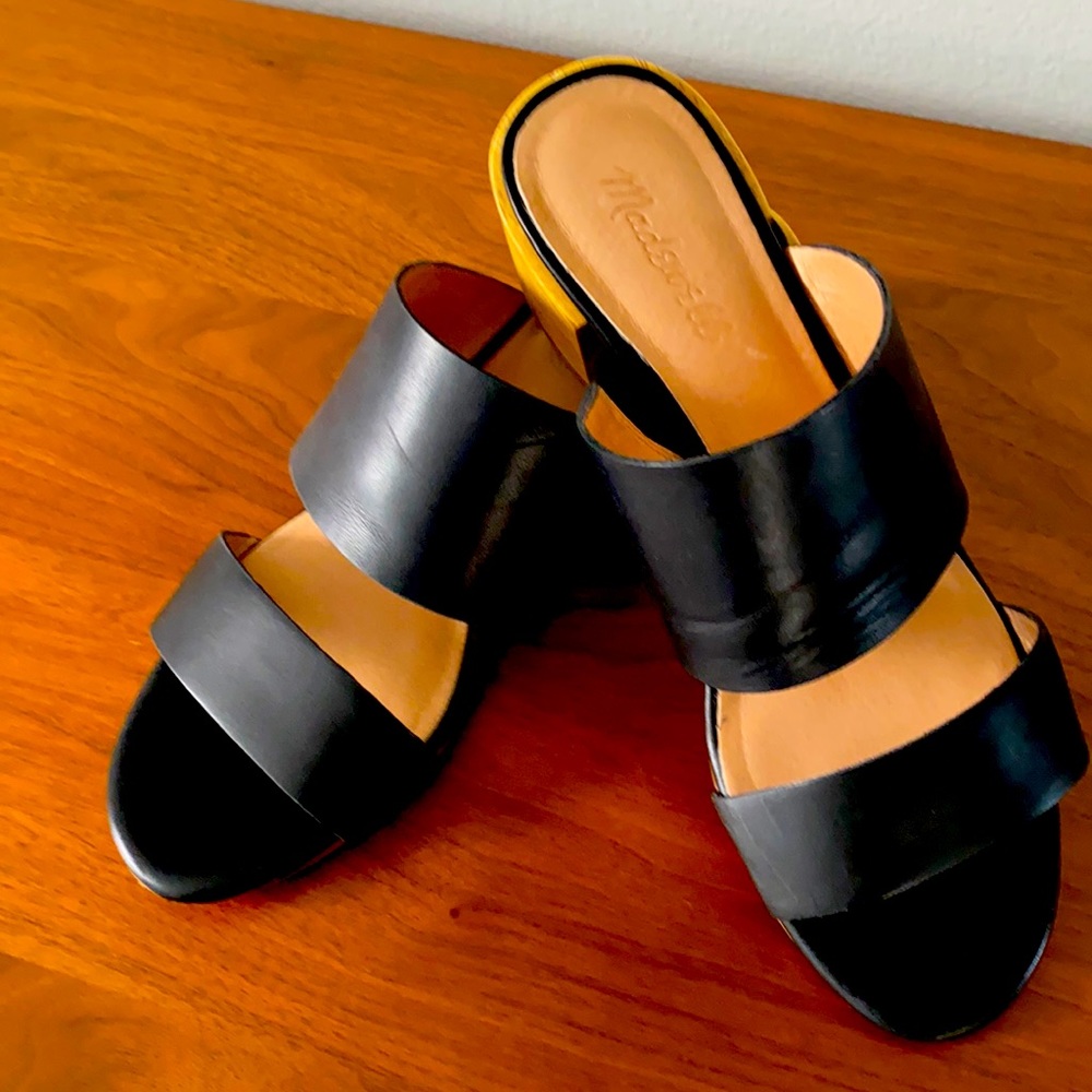 Chunk heel sandals